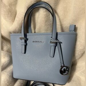 Michael Kors Blue Tote Bag